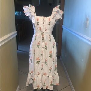 Pink City Prints Floral Dress